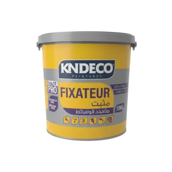 فيكساتور مثبت صباغة أكريليك KNDECO معتم بدون رائحة 10 كلغ