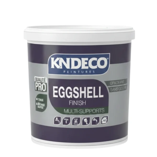 صباغة Eggshell صلابة عالية KNDECO إيقشيل 10 كلغ بدون رائحة
