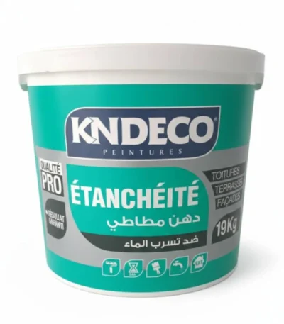 عازل مائي مطاطي KNDECO أبيض 19 كلغ ضد الرطوبة والقطرة
