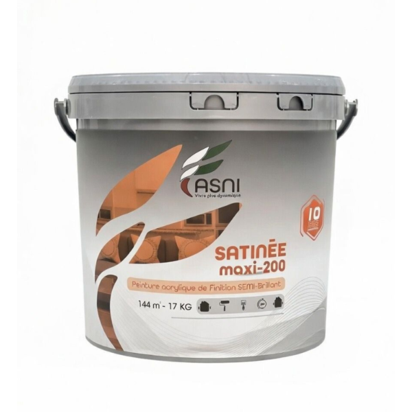 ASNI SATINE MAXI 200 17KG-ساتيني نصف لامع