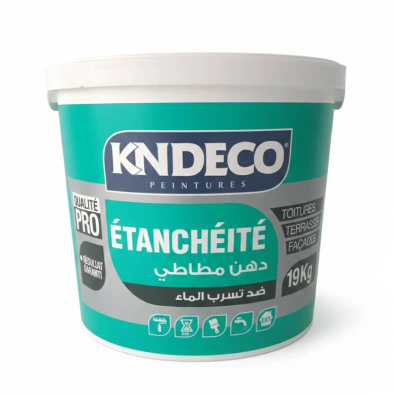 عازل مائي مطاطي KNDECO أبيض 19 كلغ ضد الرطوبة والقطرة
