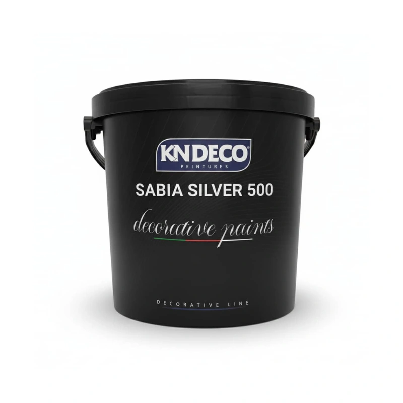 .SABIA SILVER 500 3KG KNDECOدهان رملي فضي