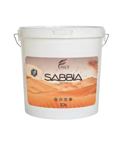 صباغة سابلي فضي ASNI Sabbia Terra Argent 10kg - متجر Asnicol