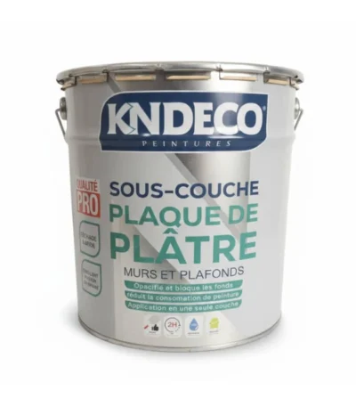 صباغة تحضيرية للبلاكوبلاطر KNDECO سوس كوش وزن 15 كلغ جبس بورد