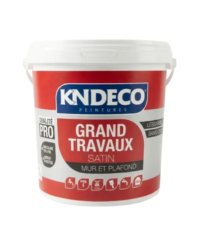SATINE GRAND TRAVEAUX P 17KG KNDECO