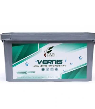 فيرني مائي شفاف ASNI Vernis A Eau 4kg حماية صباغة